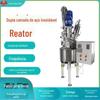 Reator de Mistura de Aço Inoxidável de Camada Dupla 20L30L100L Aquecimento Elétrico Equipamento de Reator Químico Fabricante