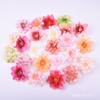 Cabeza de flor de ciruelo artificial accesorios hechos a mano DIY flor de tela para pared estilo antiguo hanfu tocado accesorios para el cabello accesorios para coche de boda