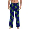 Pantalones de pijama de algodón imitación con estampado 3D, europeos y americanos, transfronterizos, casuales para el hogar, para hombre y mujer, con cordón, bolsillo lateral con solapa, pantalones para el hogar, pantalones