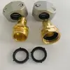 Conector para Herramienta de Jardín Venta Caliente en Amazon Zinc Aluminio 5/8-3/4 Conector para Manguera de Jardín Reparador de Conexión de Tubería de Agua
