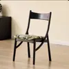 Cadeiras Vintage Criativas para a Sala de Estar, Cadeiras de Jantar de Madeira com Encosto, Cadeiras de Mesa de Hotel de Luxo Leve Estilo Antigo de Designer