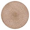 Alfombrilla Redonda Tejida de Yute Seleccionada Cuidadosamente, Aislante de Calor para Mesa, Decoración de Mesa de Comedor, Salvamanteles Estilo Occidental, Salvaplatos para Ollas, Resistente a Altas Temperaturas, Anti-Quemaduras, Disponible para Dropshipping