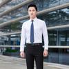 Camisa azul de manga larga para mujer, secretaria ejecutiva, ropa formal de negocios, camisa de negocios para hombre y mujer, corte slim, ropa de trabajo para abogado, Primavera