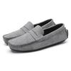 88519 Zapatos Doudou Cosidos a Mano para Hombre Piel de Terciopelo Zapatos Hechos a Mano Suela Doudou Antideslizante Slip-on Casual de Negocios para el día a día