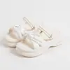 Sandalias de Suela Gruesa Estilo Nuevo 2026, Pantuflas Estilo Hada para Mujer, Calzado de Verano para Exteriores, Pantuflas de Plataforma Elegantes y Cómodas