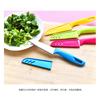 Faca de frutas de cor nórdica descascador de aço inoxidável faca portátil gadget de cozinha faca de frutas coloridas atacado
