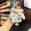 Adornos Navideños de Peluche Transfronterizos, Ramas de Pino Simuladas, Lazos, Cascabeles, Decoraciones para Colgar en Ventanas y Coches, Recuerdos para Fiestas Navideñas