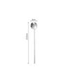 Aço Inoxidável 304 Colher Colher Colher Louça Colher de Café Doméstica Pequena Colher Redonda Colher de Sobremesa Colher de Mistura para Caneca