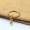 Argola plana de 30mm com chaveiro 81405 preto fosco kc dourado tira de corrente o com argola aberta
