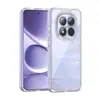 El material Bayer es adecuado para la funda del teléfono Redmi Note 15 Pro, funda dura transparente dos en uno Xiaomi POCO X8 Pro