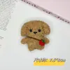Nuevo Colgante de Cachorro de Peluche de Dibujos Animados Lindo Suave Pequeño Animal Coreano Llavero Colgante de Bolso Joyería Broche Accesorios para Ropa