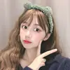 Corea del Sur vende linda diadema de pelo de cordero con orejas de oso, diadema de pelo de bola, diadema de felpa para otoño e invierno, pasador, accesorios para el cabello