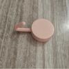 Gancho pequeño color caramelo, Espuma multifuncional, Gancho adhesivo redondo, Almacenamiento de objetos clave, Gancho para puerta trasero sin rastro y sin perforaciones