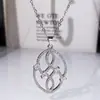 Moda Creativa Retro Combinación Perfecta Pendientes de Hoja Anillo de Circonita Chapado en Platino Collar Joyería para Mujer Set de Tres Piezas