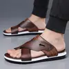 Sandalias de Verano 2026 Nuevas Transfronterizas Talla Grande Zapatos de Playa Temu Suela Suave Antideslizantes Resistentes al Desgaste Casual Moda Zapatos de Hombre