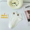 Meias meias femininas verão cano baixo corte baixo meias de algodão meias com desenho estilo coreano tridimensionais respiráveis esportes estudante all-match barco Meias