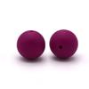 Cuentas Redondas de Silicona Transfronterizas 15 mm Redondas Grado Alimenticio Cuentas de Silicona para Bebé Accesorios para Cadena de Chupete Infantil Ahora