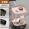 Mesa de Café Estilo Nuevo Mahjong, Estante para Tés, Estante de Almacenamiento para Mesa de Mahjong, Mesa Auxiliar Pequeña, Mesa de Té Móvil para Jugar Cartas en la Sala de Juegos