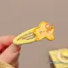 Lindo Pasador de Estrella para Mujer, Pinza para Flequillo Lateral para la Frente, Pinzas de Pato para Cabello Suelto en la Parte Posterior de la Cabeza, Pasadores, Accesorios para el Cabello de Niños