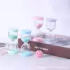 Macaron Creativo Reloj de Arena Decorativo Adornos Recompensa Pequeño Regalo Regalo de Vacaciones Temporizador
