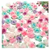 15mm arcilla blanda flor flor de rosa pequeña hecha a mano pendientes diy carcasa de teléfono móvil taladro de palo accesorios de decoración para gafas material