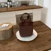 Bolso Pequeño Cuadrado de Diseño de Nicho Nuevo y de Moda para Mujer Verano 2026, Bolso de Hombro Cruzado Simple de Color Sólido a la Moda