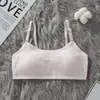 Ropa interior tipo camisola para niñas, Sujetador de entrenamiento de algodón para estudiantes de primaria, Adecuado para niñas de 10 a 14 años, Verano