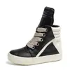 Botas de Tobillo de Moda de Primavera para Hombre Estilo Europeo y Americano High Street con Suela Gruesa Tenis que Aumentan la Altura X168