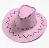 Un sombrero de vaquero occidental para hombre y mujer sombrero de mezclilla occidental americano universal para hombre y mujer estilo coreano de moda para hombre y mujer