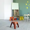 Taburete Pequeño Infantil Sencillo de Moda Lindo Taburete Pequeño Infantil de Plástico Guardería Bebé Taburete Infantil Multicolor