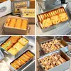 Caja de Hierro Snap-On, Almacenamiento Multiusos, Caja de Hierro con Hebilla, Caja de Regalo de Empaque Souvenir de Grado Alimenticio, Personalización de Caja de Hierro para Pastel de Piña