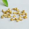 Ai Yu Accesorios de Cobre Chapado en Oro Semilla de Loto Vaina de Loto Pulsera de Joyería con Cuentas Accesorios S4040106