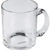 Taza de Vidrio Transparente para Sublimación Pod 11oz Taza Recubierta para Transferencia de Calor Taza Pequeña para Cerveza Taza de Vidrio Esmerilado