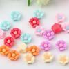 Acessórios de resina para capa de celular com flor, acessórios de cabelo, elástico de cabelo, anel de cabelo, acessórios, materiais DIY feitos à mão por atacado