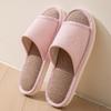 Chinelo de Linho Respirável Quatro Estações para Homens 2025 Novo Xadrez Interno Silencioso Antiderrapante Absorvente de Suor Resistente ao Desgaste Solado Macio para Mulheres
