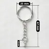 Llavero con Anillo de Llave de Ojo de Oveja, Cadena de Llavero con Uña de Cuerno de Oveja, Accesorios para Llavero, Cadena de Cuentas, Colgante de Cuentas
