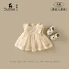 Conjunto Infantil 2026 Verão Novo Estilo Roupas para Bebês Meninas Camisa sem Mangas Calça Fina Anti-Mosquito Conjunto de Duas Peças para Bebês Meninas