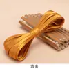 Accesorios de Tira de Borde para Cheongsam Hengmeihe Tira de Ribete de 1 cm Adorno para Ropa 60% de descuento Cinta de Satén Imitación de Seda para Bordes