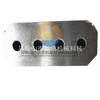 Placa de cuchilla estática y dinámica Q35-16 para máquina punzonadora y cizalladora de juntas Jingjiang, material 9crsi, un total de 3 piezas, envío gratis