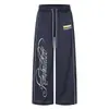 Pantalones de chándal hechos a medida, pantalones casuales transfronterizos europeos y americanos, hechos a medida según dibujos y muestras, fábrica de ropa OEM/ODM para prototipado y producción