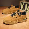 Zapatos de Hombre 2024 Nuevas Botas de Invierno tipo Martin para Hombre Zapatos de Trabajo Antideslizantes Resistentes al Desgaste Zapatos de Trabajo de Caña Baja para Hombre Zapatos de Moda para Hombre