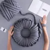 Tiras de Fio Core-Spun, Fio Grosso, Material para Cobertor DIY, Fio para Tricô de Cobertor Ohhio, Lavável à Máquina, Não Solta Fiapos, Fio Brilhante
