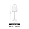 Copa de Champán Cóncava de Cristal Estilo Ins Harmony Home, Copa de Vino de Alto Valor, Copa de Vino Tinto, Copa Doméstica