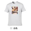 Camiseta estampada de manga corta transfronteriza para parejas de hombres y mujeres de primavera 2022, nueva camiseta de manga corta con estampado de Naruto Anime