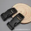 Suministro puntual Hebilla curva de 1.5 cm Hebilla de seguridad para casco de patinaje de ruedas Hebilla curva de plástico POM Accesorios para casco