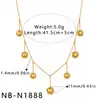 Venda Quente Pingente de Sol Simples Colar de Aço Inoxidável Moda Feminina Banhado a Ouro 18K Personalidade Nicho Estilo Ins Joias da Moda