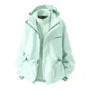 Chaqueta Exterior 3 en 1 a Prueba de Viento e Impermeable para Mujer, Estilo Marca Grande, para Trekking y Senderismo, Chaqueta de Montañismo para Hombre con Ropa Exterior Desmontable