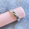 Anillo para Hombres Mayores Apertura Ajustable Estilo de Corte para Mujeres Diseño Retro de Nicho Marca de Moda Anillo de Estilo Frío Dedo Índice
