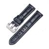 Para pulseira iwatch couro genuíno pulseira Apple watch applewatch8 Huawei GT3 Samsung S1 Pena Mar