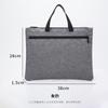 Bolsa para Documentos A4 Bolsa de Lona para Archivos Bolsa Tote de Maternidad Maletín de Hombre para Mujer Tipo Cremallera con Patrón Impreso Personalizado